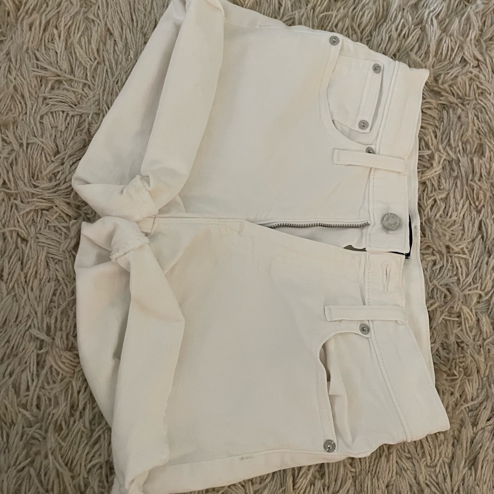 white j crew jean short (can role bottom to make longer or shorter!)
